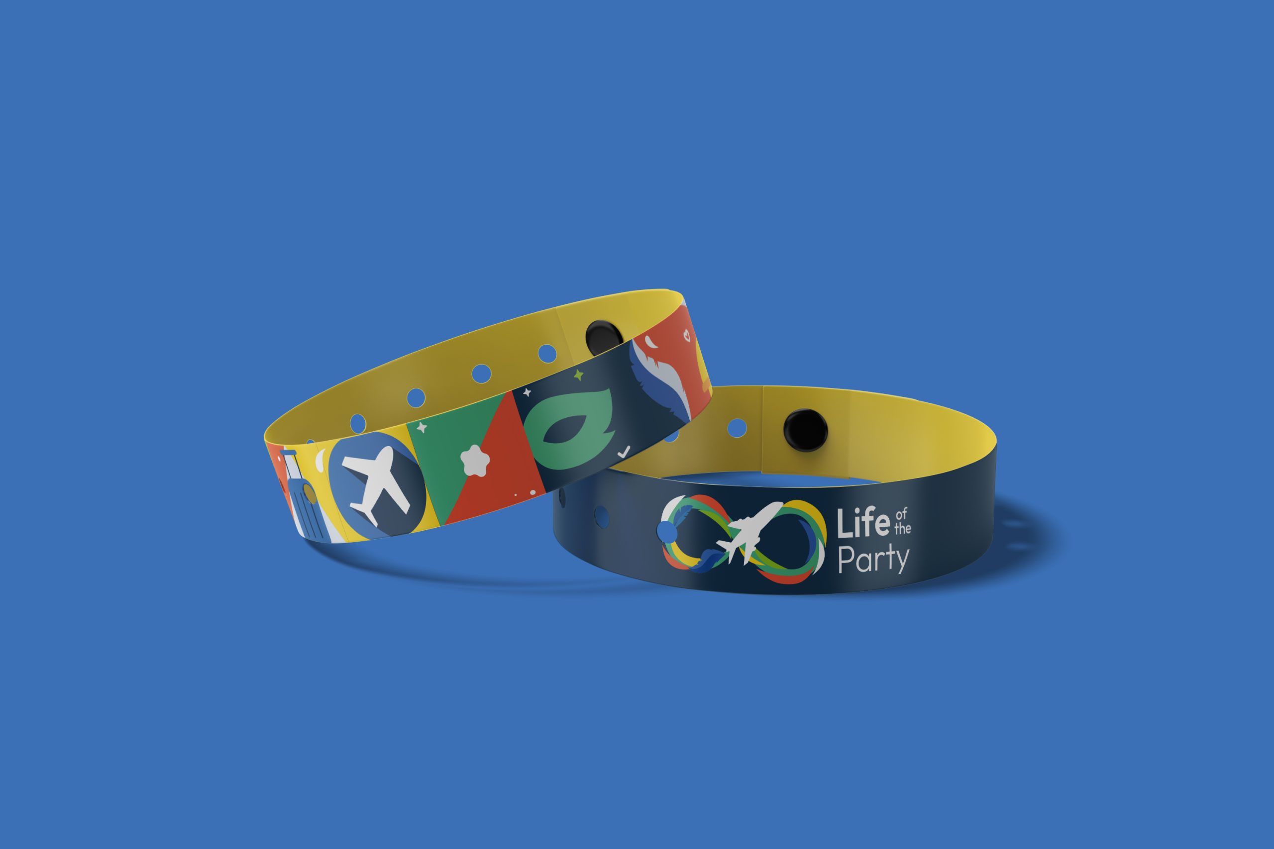 Event Wristband Mockup